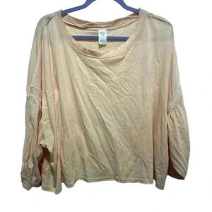 WE THE FREE Free People FP Boxy flowy Blouse Size Small